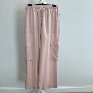 Sanctuary new with tags light rose sateen cargo pants. Soft and flowy.